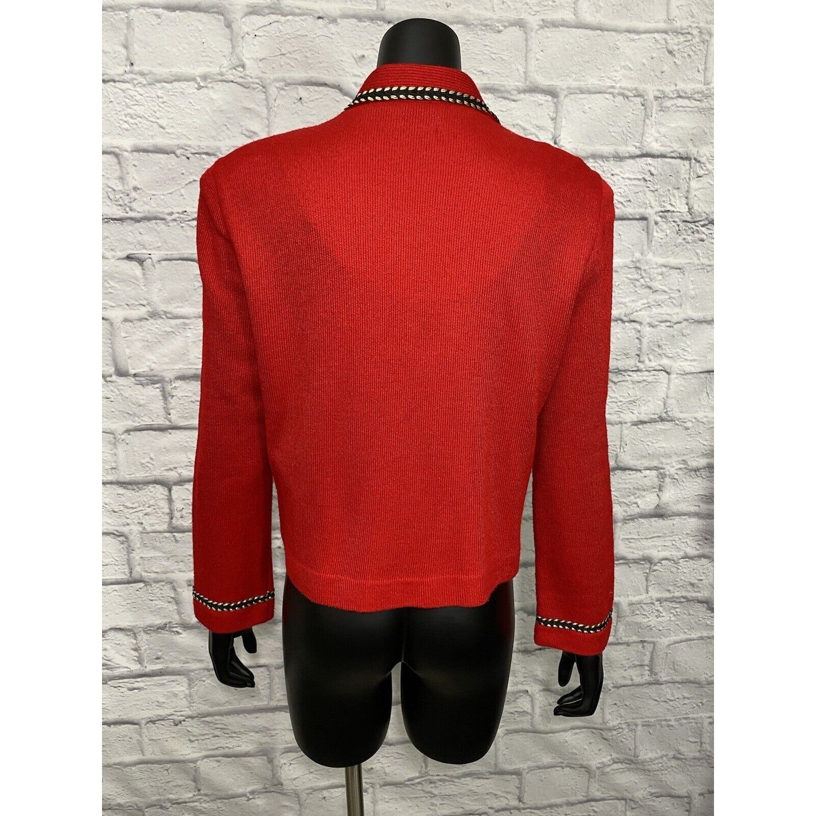 Vintage Knit Sweater Jacket by Jessica Howard - Image 2