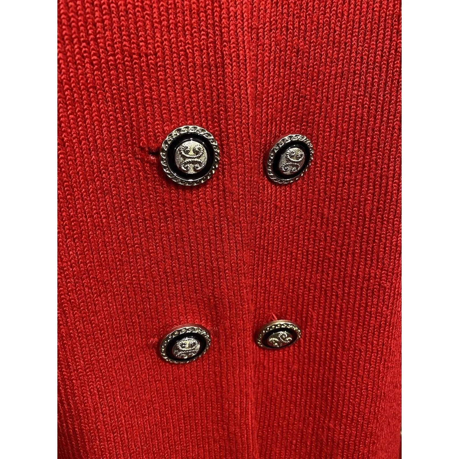 Vintage Knit Sweater Jacket by Jessica Howard - Image 4