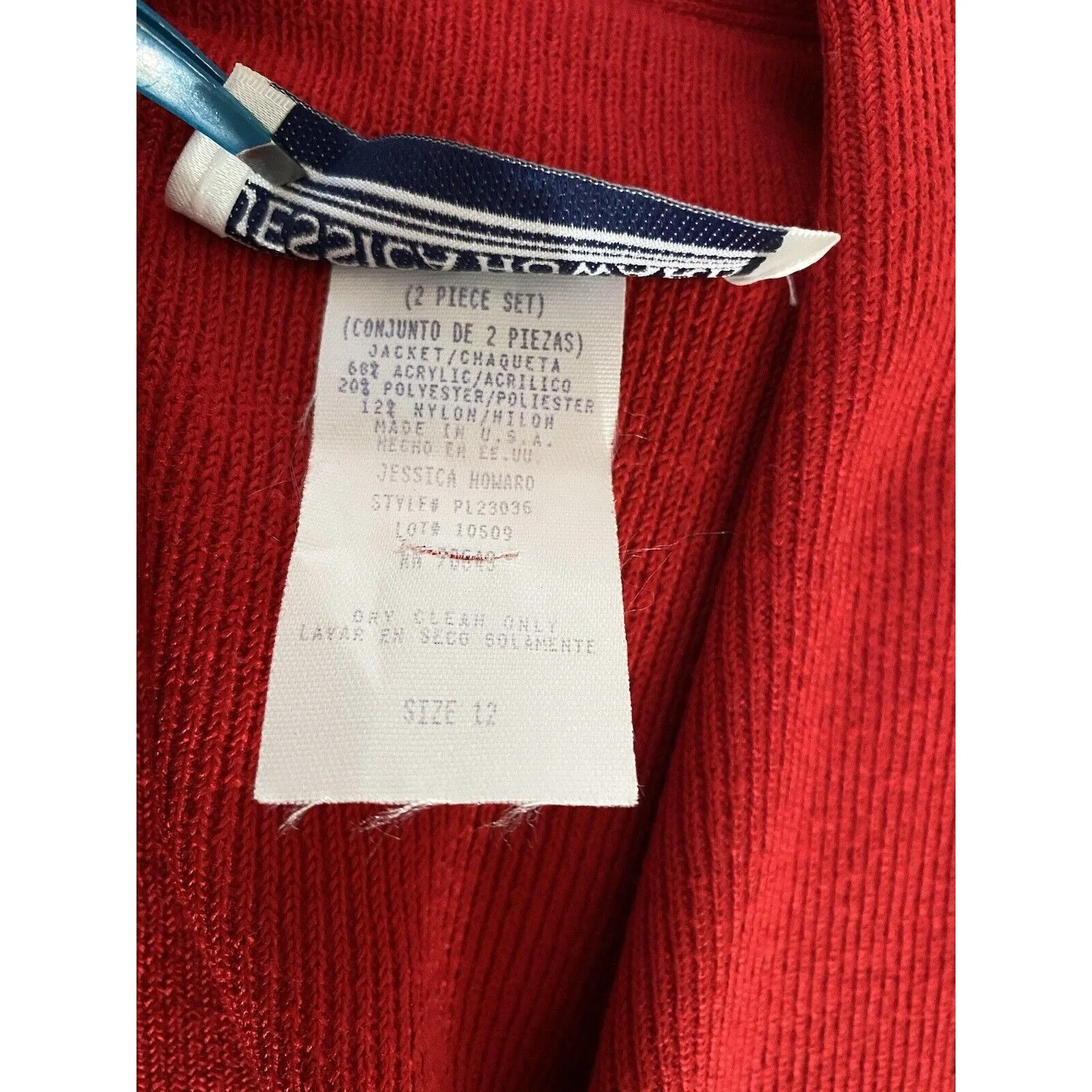Vintage Knit Sweater Jacket by Jessica Howard - Image 7