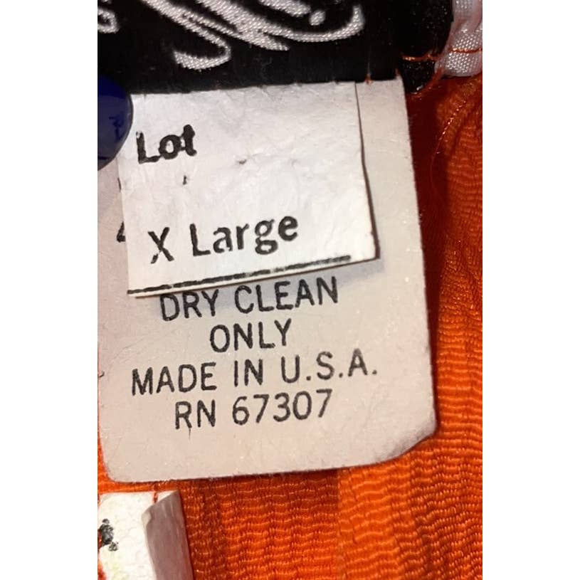 Vintage Lee Winter Orange Rayon Skirt Sz Xl Euc by Lee Winter - Image 5