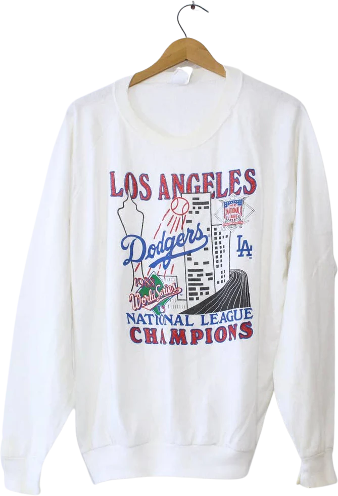 Vintage Los Angeles La Dodgers Baseball 1988 World Series Sweatshirt Xxl 2x by Gildan