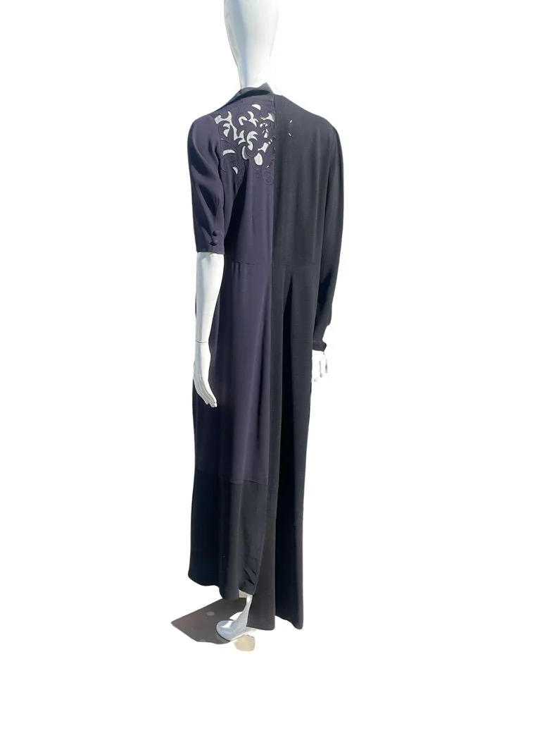 Vintage Martin Margiela Artisanal Fw 1993 Deconstructed Dress Made of Recycle 40s Dress Size L One Is On The Met Collection by Martin Margiela - Image 4