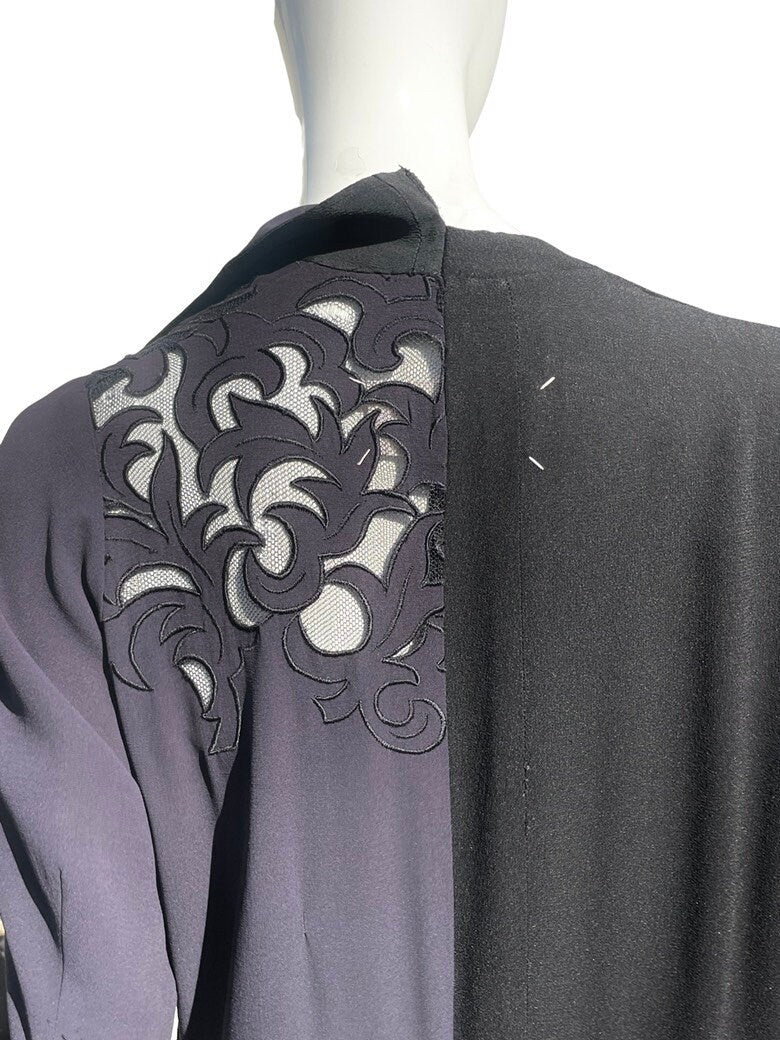 Vintage Martin Margiela Artisanal Fw 1993 Deconstructed Dress Made of Recycle 40s Dress Size L One Is On The Met Collection by Martin Margiela - Image 6