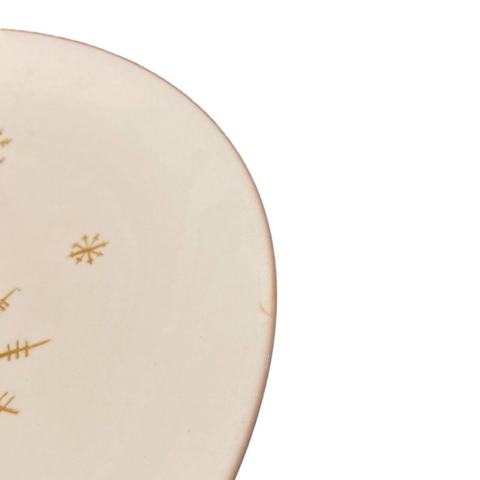 Vintage Mcm Star Glow Royal Ironstone Atomic Dinner Plate Side Plate Saucer by Royal China - Image 8
