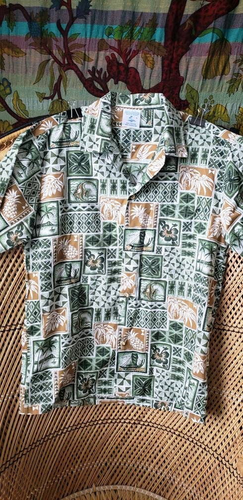 Vintage Men's Tropical Shirt by Hana Fashion by Hana Fashion - Image 5
