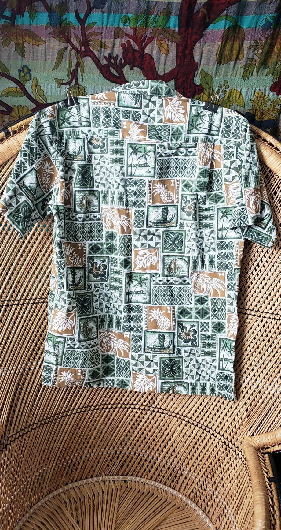 Vintage Men's Tropical Shirt by Hana Fashion by Hana Fashion - Image 8