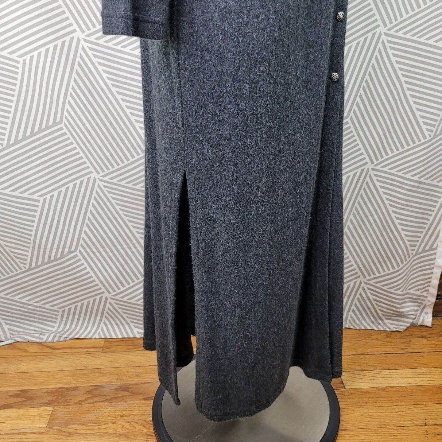 Vintage New Cardigan Sweater Dress Size 14 Button Up Dark Academia Soft Cozy by Ouida - Image 7