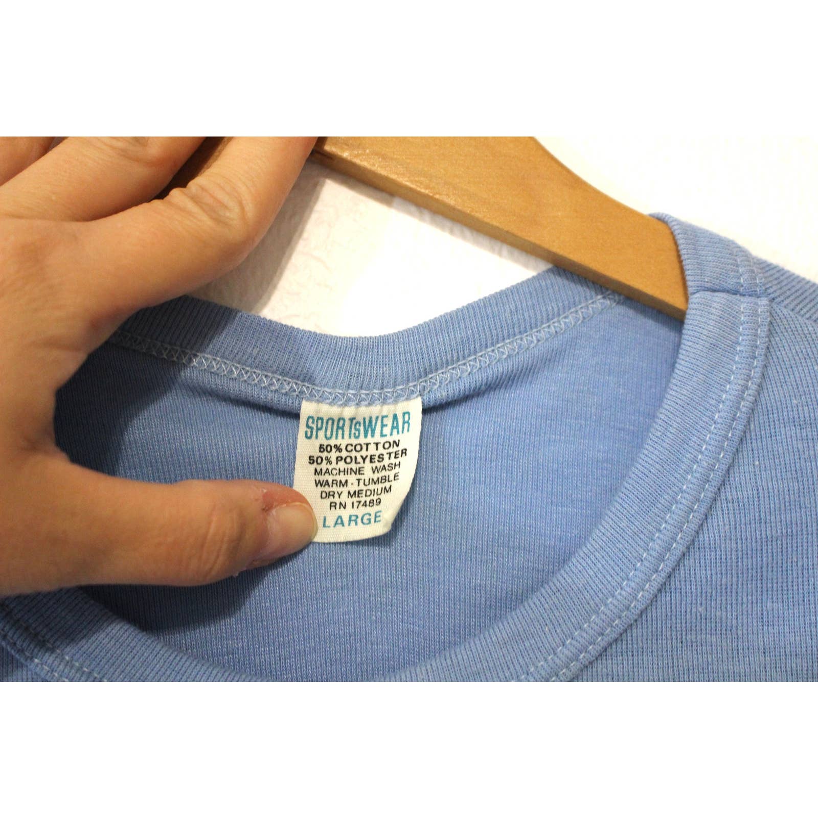 Vintage New York City Marathon Training 1979 T-Shirt Large by Cross Patch - Image 4