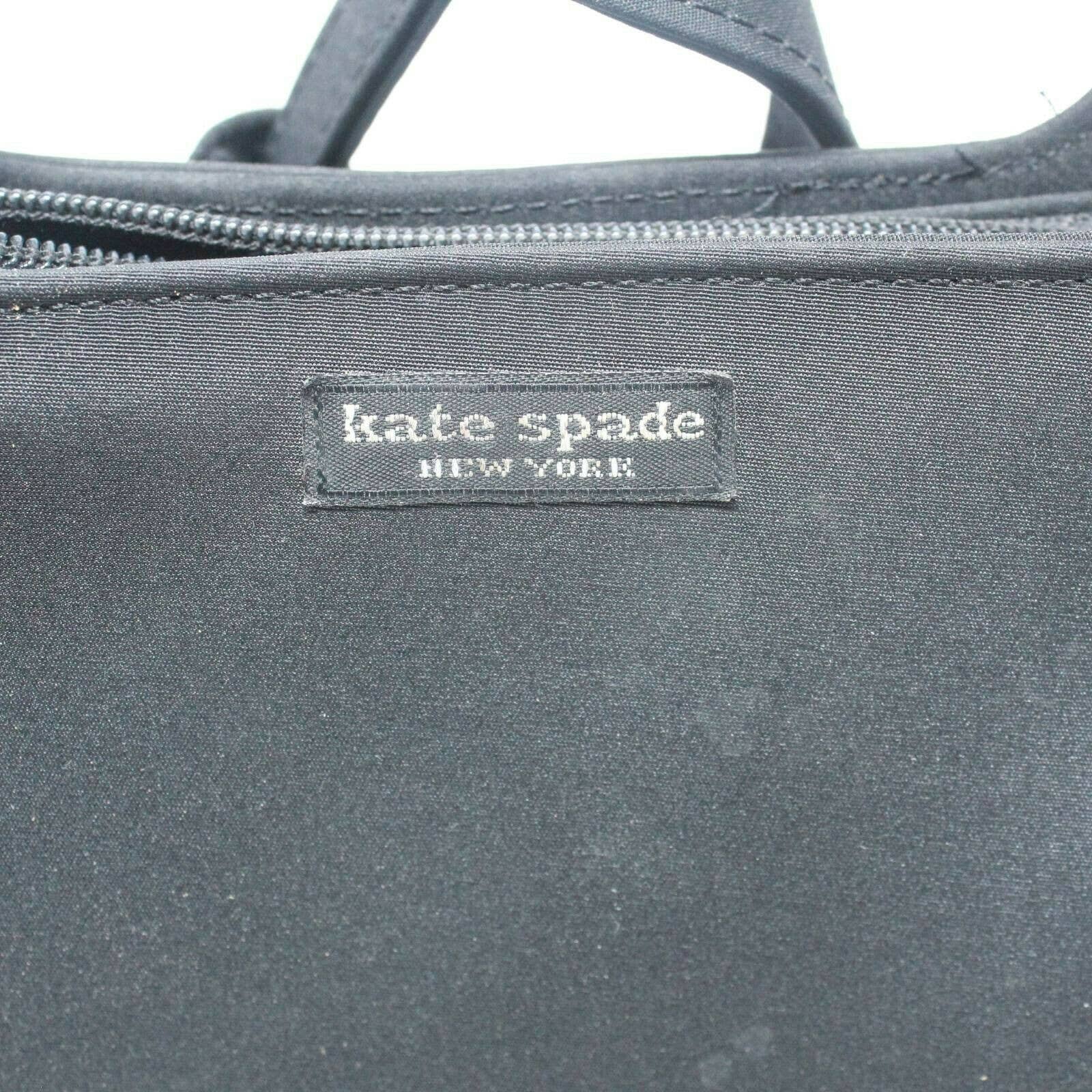 Vintage New York Womens Shoulder Bag Black Pocket Zipper by Kate Spade - Image 3