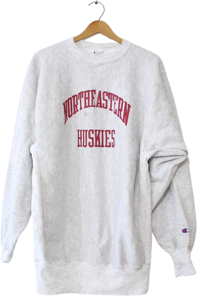 Vintage Northeastern University Huskies Champion Sweatshirt Xxl 2x by Champion