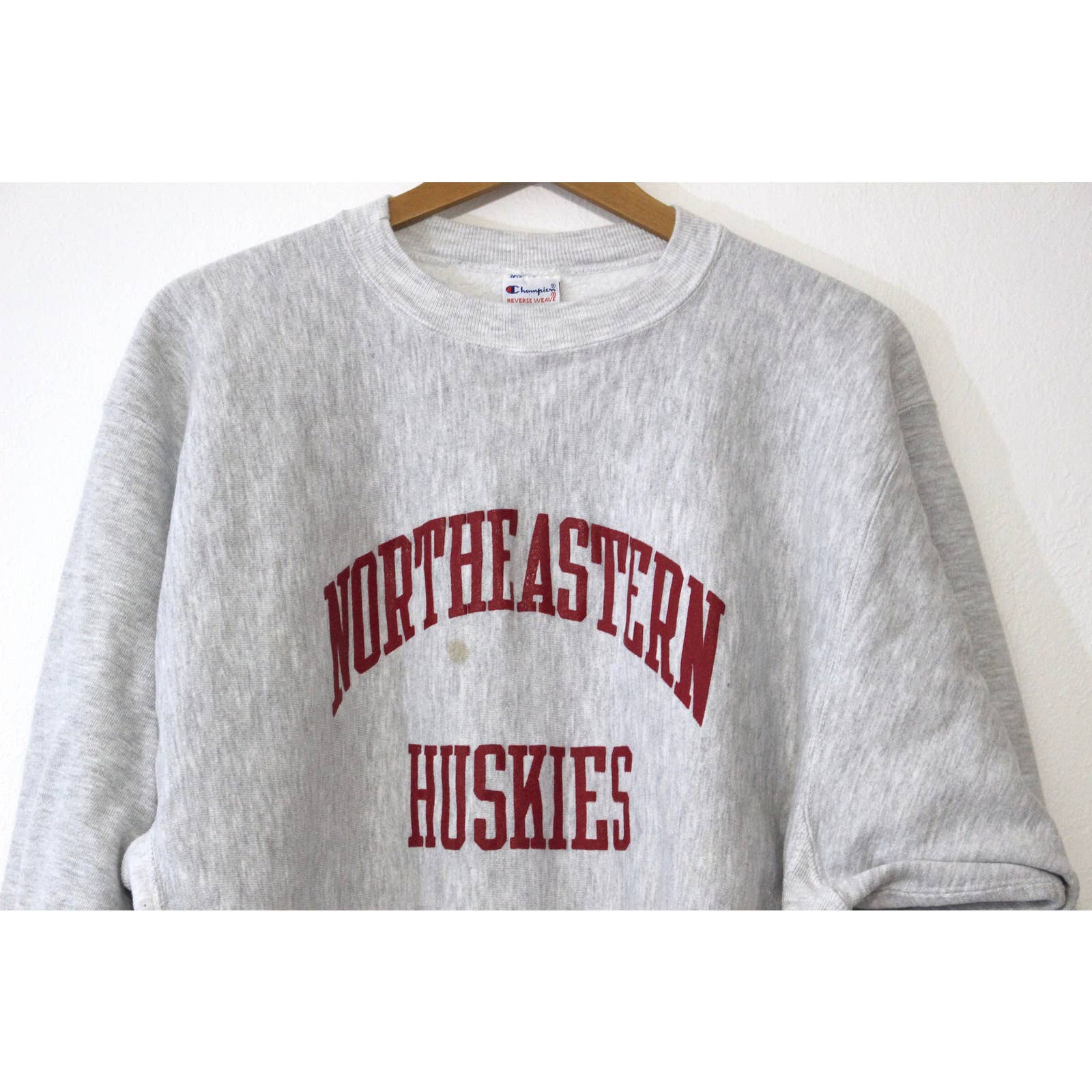 Vintage Northeastern University Huskies Champion Sweatshirt Xxl 2x by Champion - Image 3