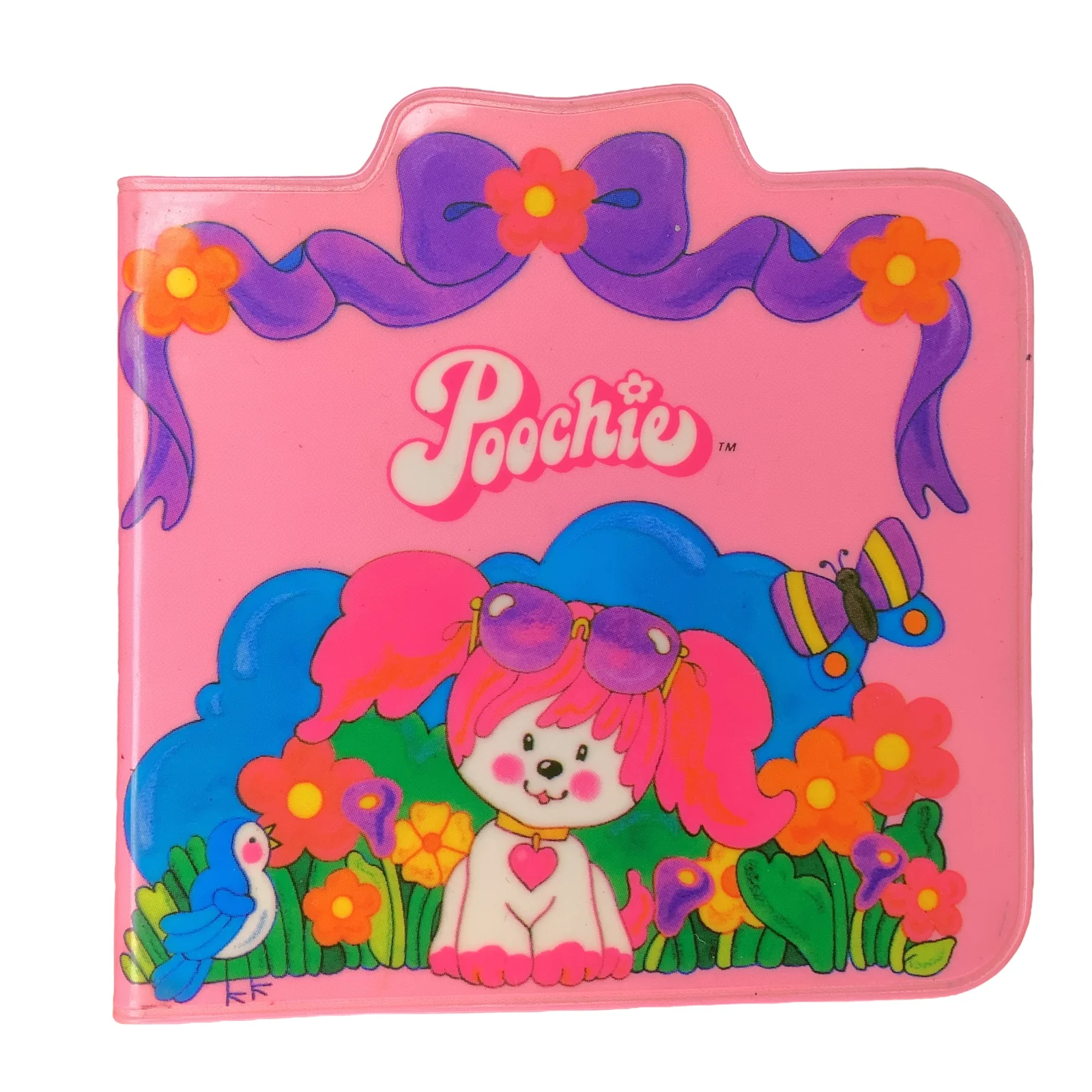 Vintage Notebook 80s Dog Unused Blank Pages Address Kawaii Small 3 Inch by Poochie - Image 2