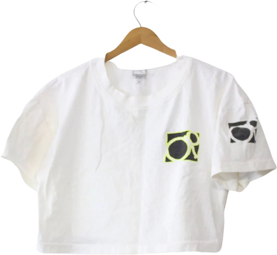 Vintage Ocean Pacific Crop Top T-Shirt Small by OP