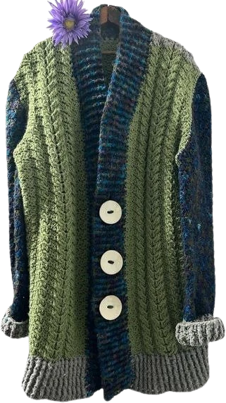 70s/80s Vintage Oversized Cardigan
