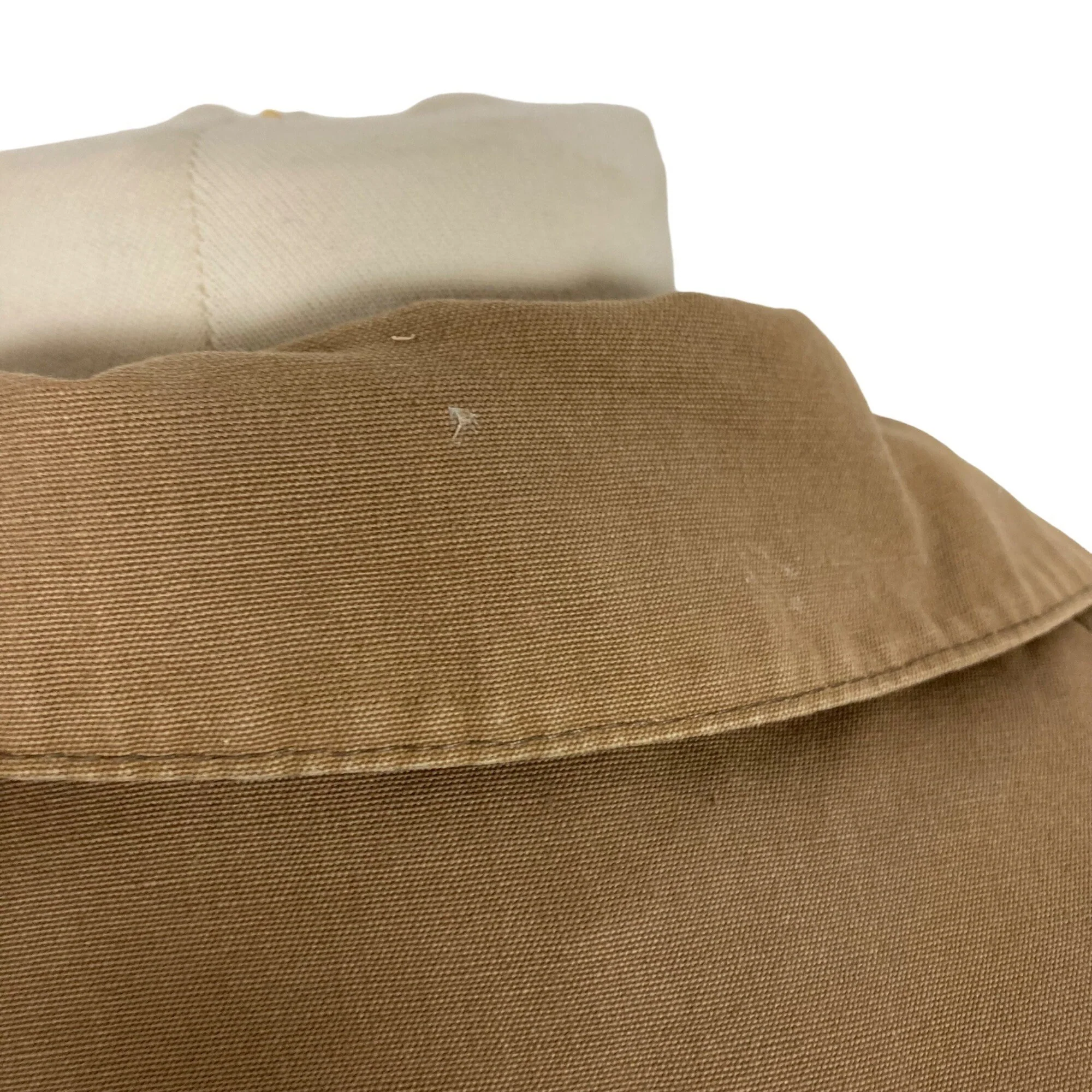 Vintage Parisian Trench Coat Womens Medium Khaki Tan Midi Belt Pockets France by O'hara - Image 6