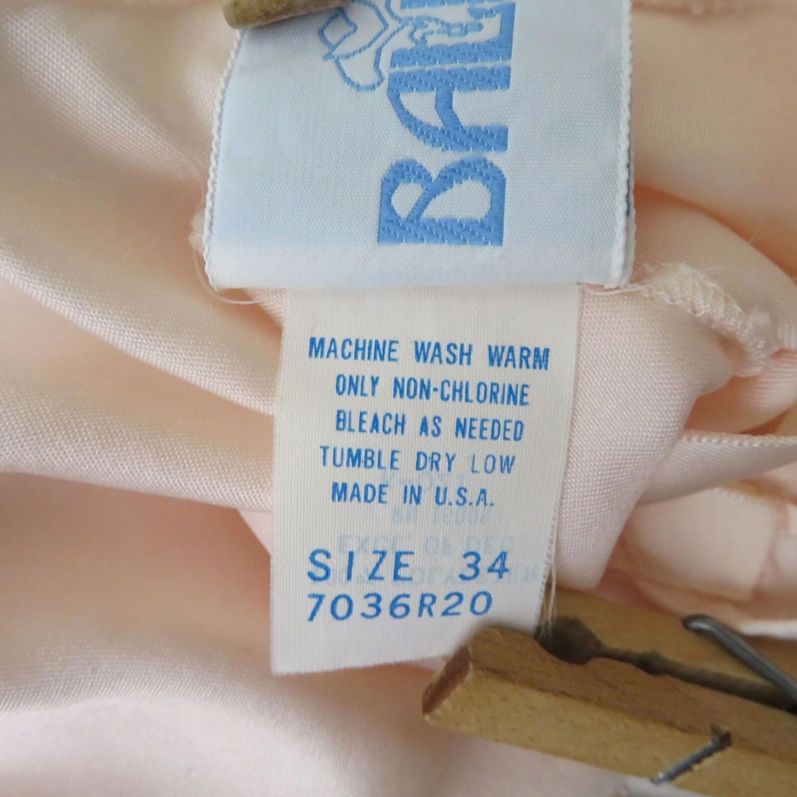 Vintage Pink Cami Top Tank Top M Floral Applique Spaghetti Strap by Bali - Image 10