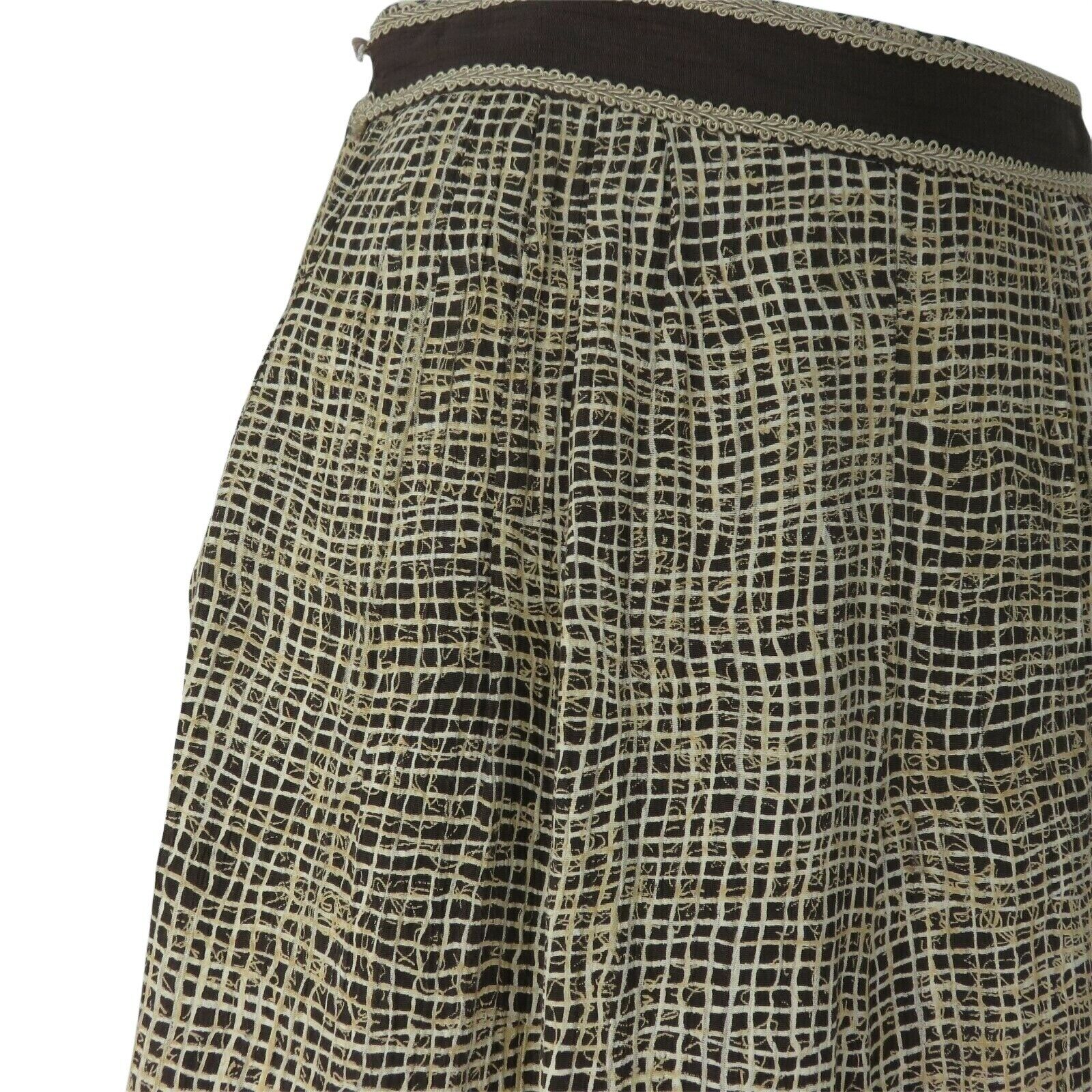 Vintage Pleated High Waisted Cigarette Pants Xs Brown Pockets by Dorothy Schoelen - Image 11