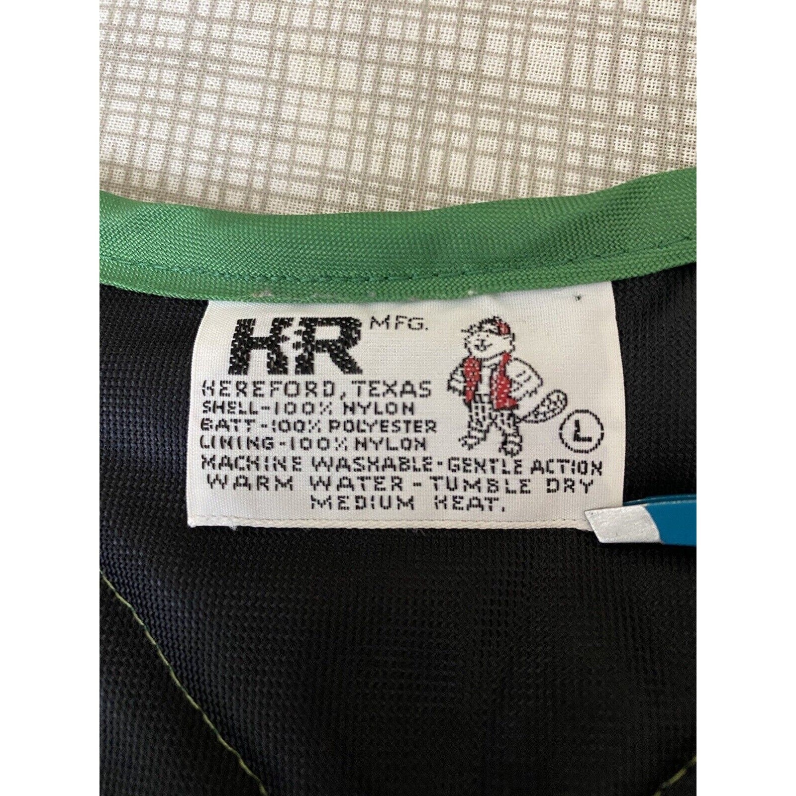Vintage Puffer Quilted Vest Farm Chore Usa Large Lined Snaps Land O Lakes Patch by Land O Lakes - Image 4