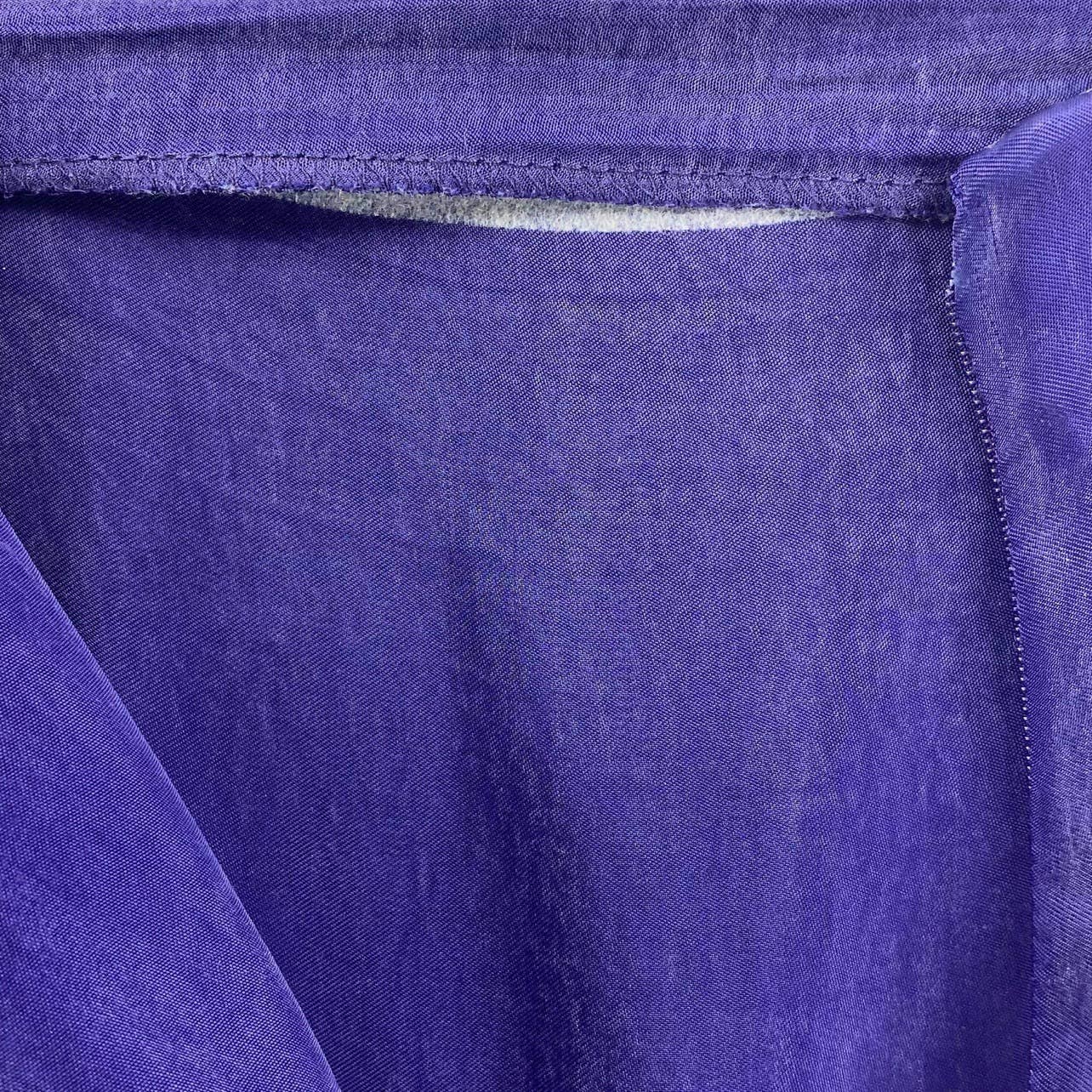 Vintage Purple A-Line Knee Length Skirt - Image 4