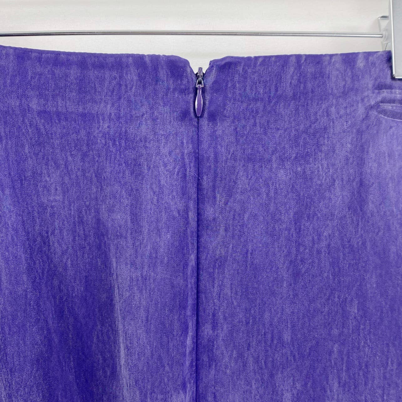 Vintage Purple A-Line Knee Length Skirt - Image 5