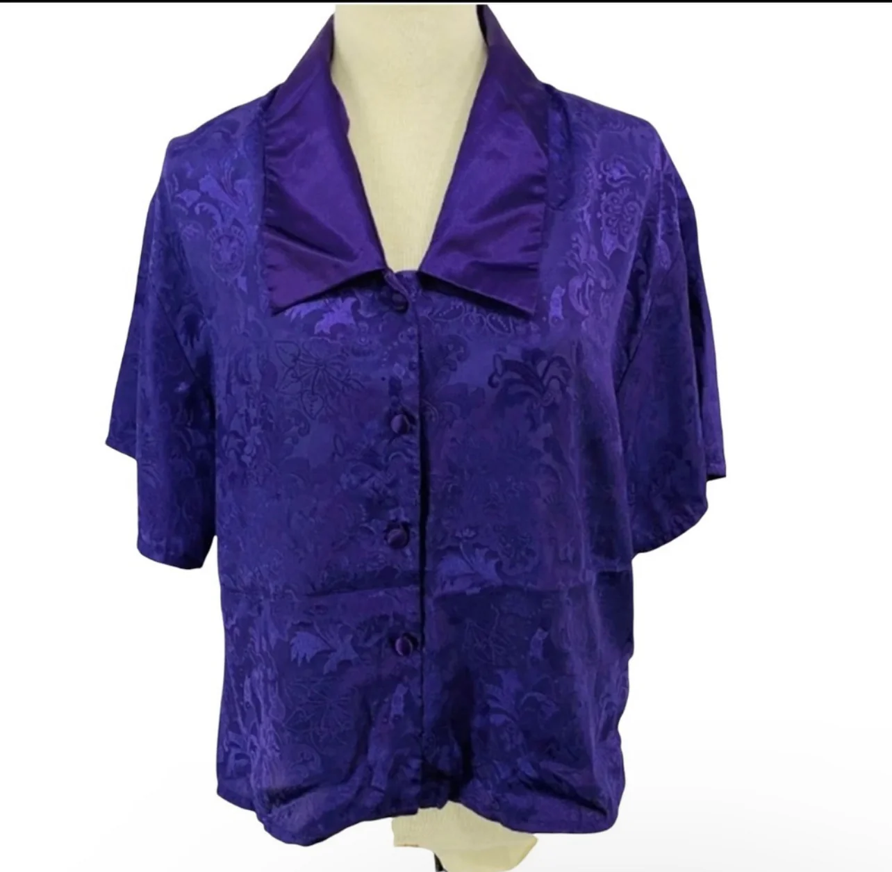 Vintage Purple Gold Label Victoria’s Secret Pj Set By Victoria's Secret - Image 3