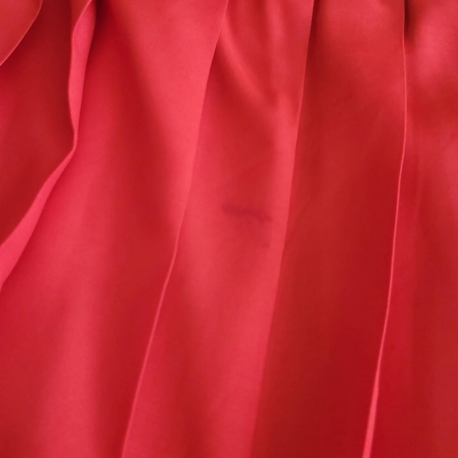 Vintage Red Pleated A-Line Skirt - Size Large by Chaus Petites - Image 9