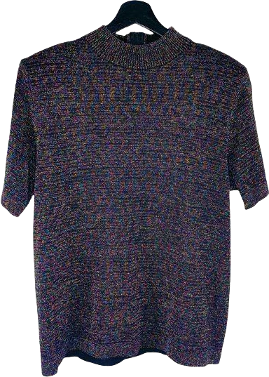 Vintage Rochelle Metallic Top by Rochelle