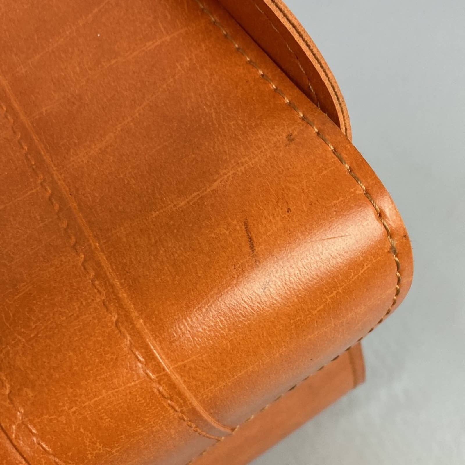 Vintage Royal Traveler Sidekick Orange Make Up Case Carry-On Luggage by Royal Traveler - Image 12