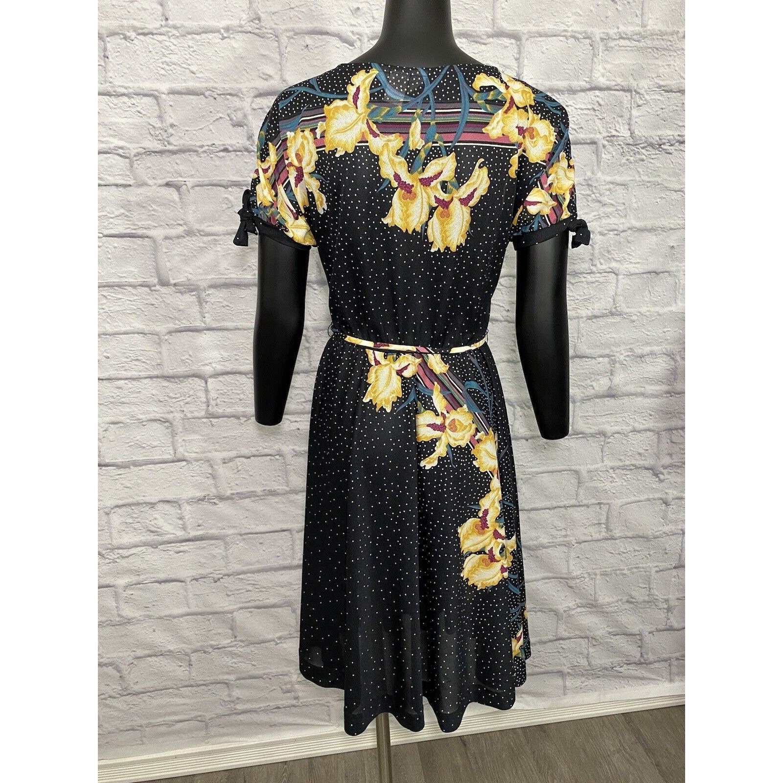 Vintage Semi Sheer Midi Dress by JC Penney Fahions - Image 2