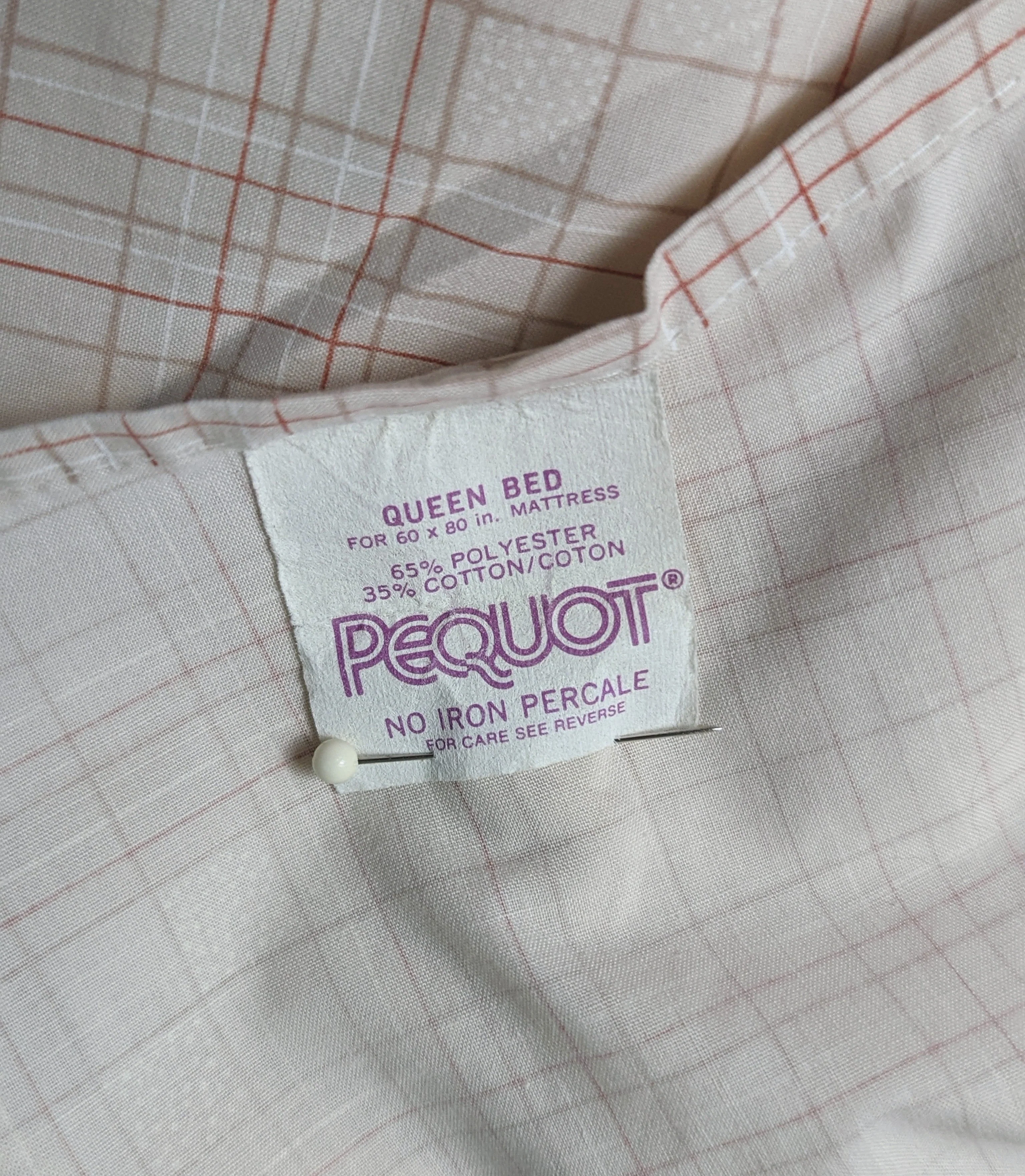 Vintage Sheet Set of 4 Pequot - Image 6