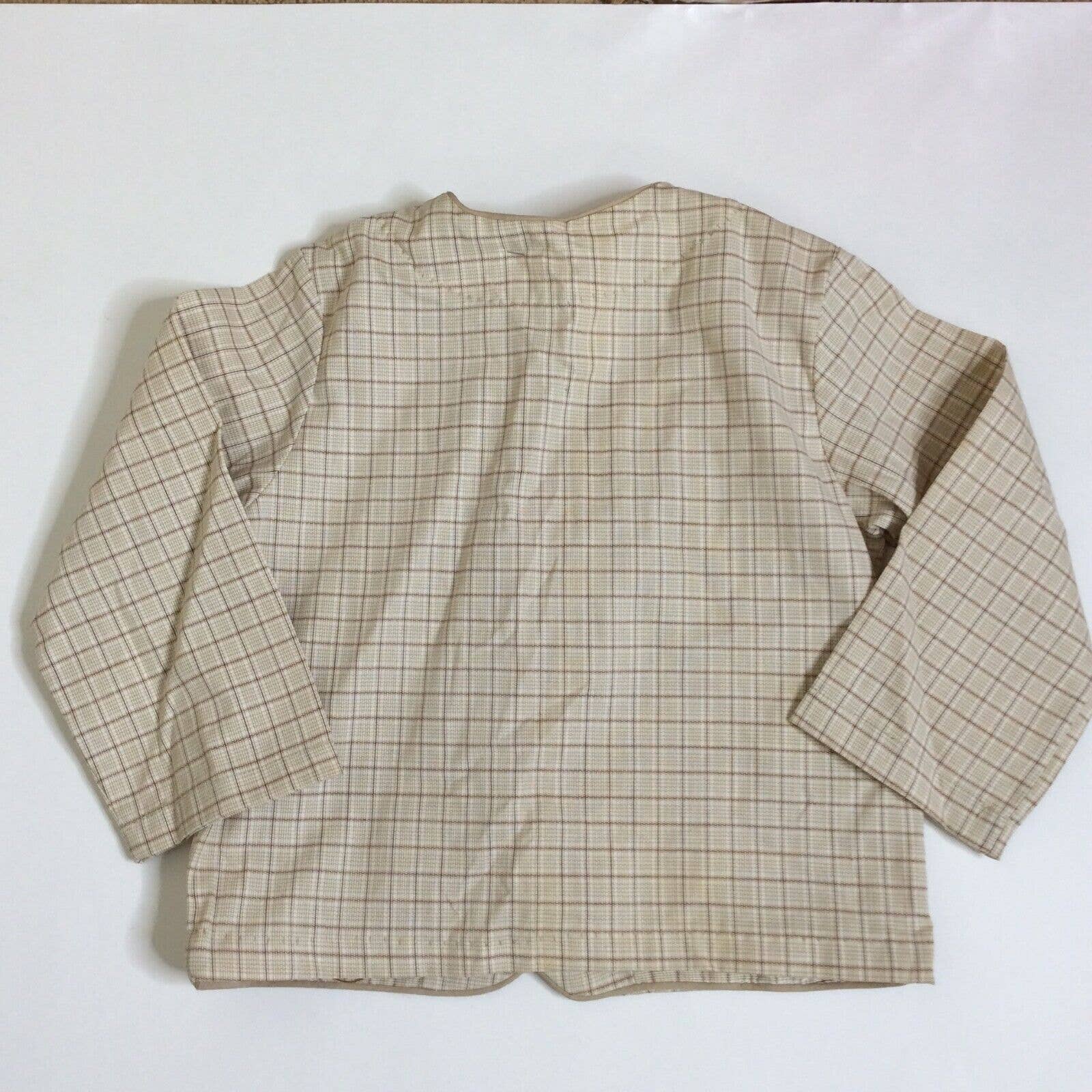 Vintage Shirt Kids 50s 60s Toddler Baby 3 Dog Plaid Button Sanforized Deadstock by play-pet - Image 2