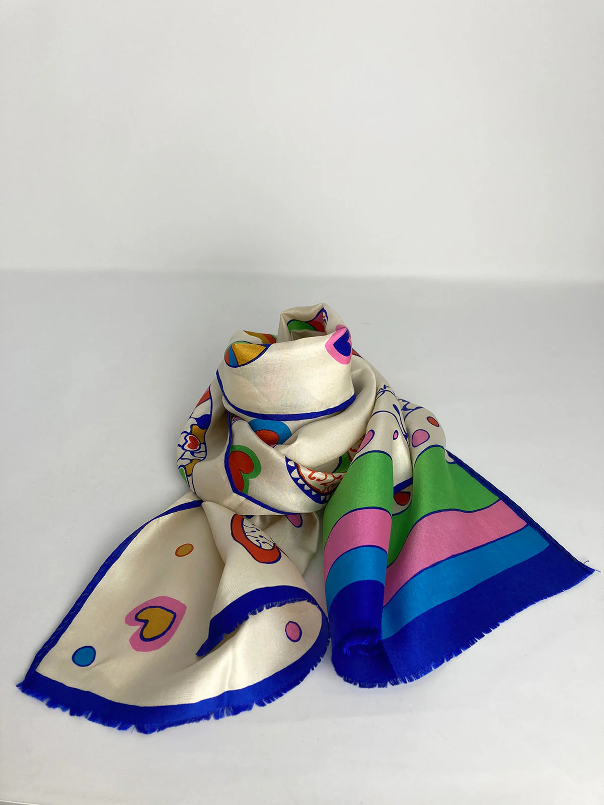Vintage Silk Snake Scarf Collectible by Niki de Saint Phalle - Image 2