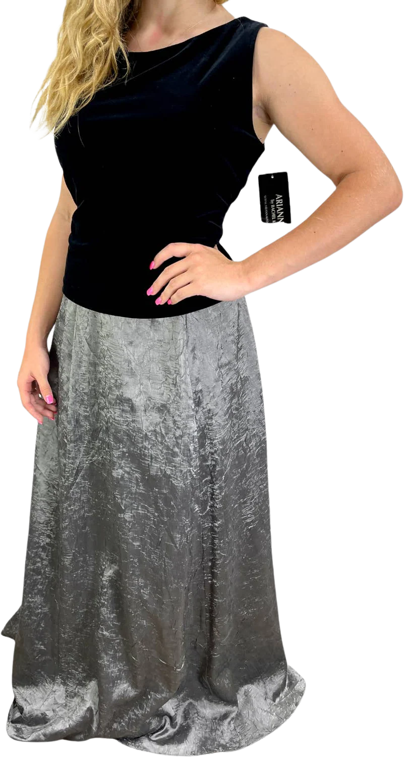 Vintage Sleeveless Two-Tone Maxi Dress by Rachel Kaye