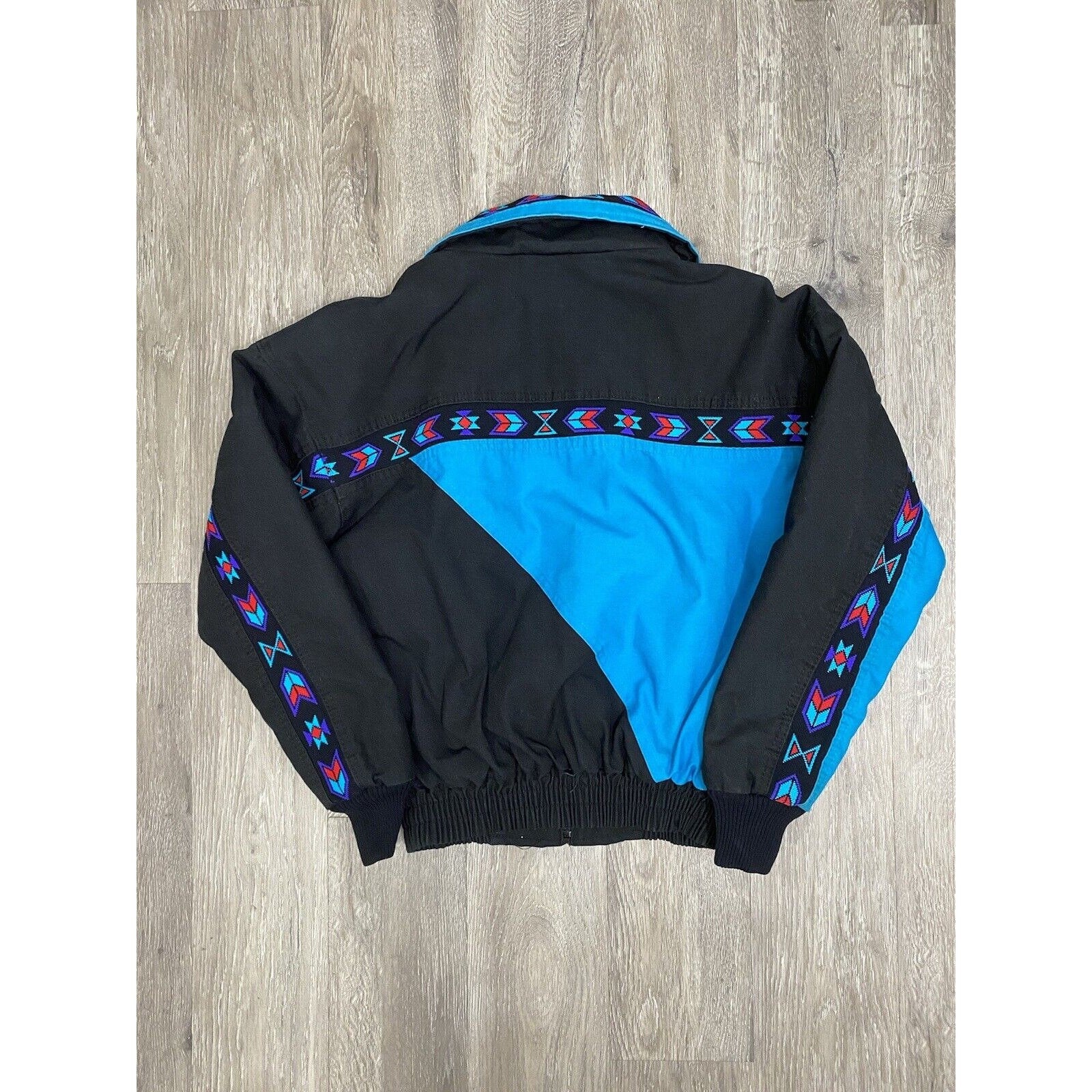 Vintage Southwest Coat Jacket 90s David James Lined M Canvas Ranch Western by  David James - Image 2