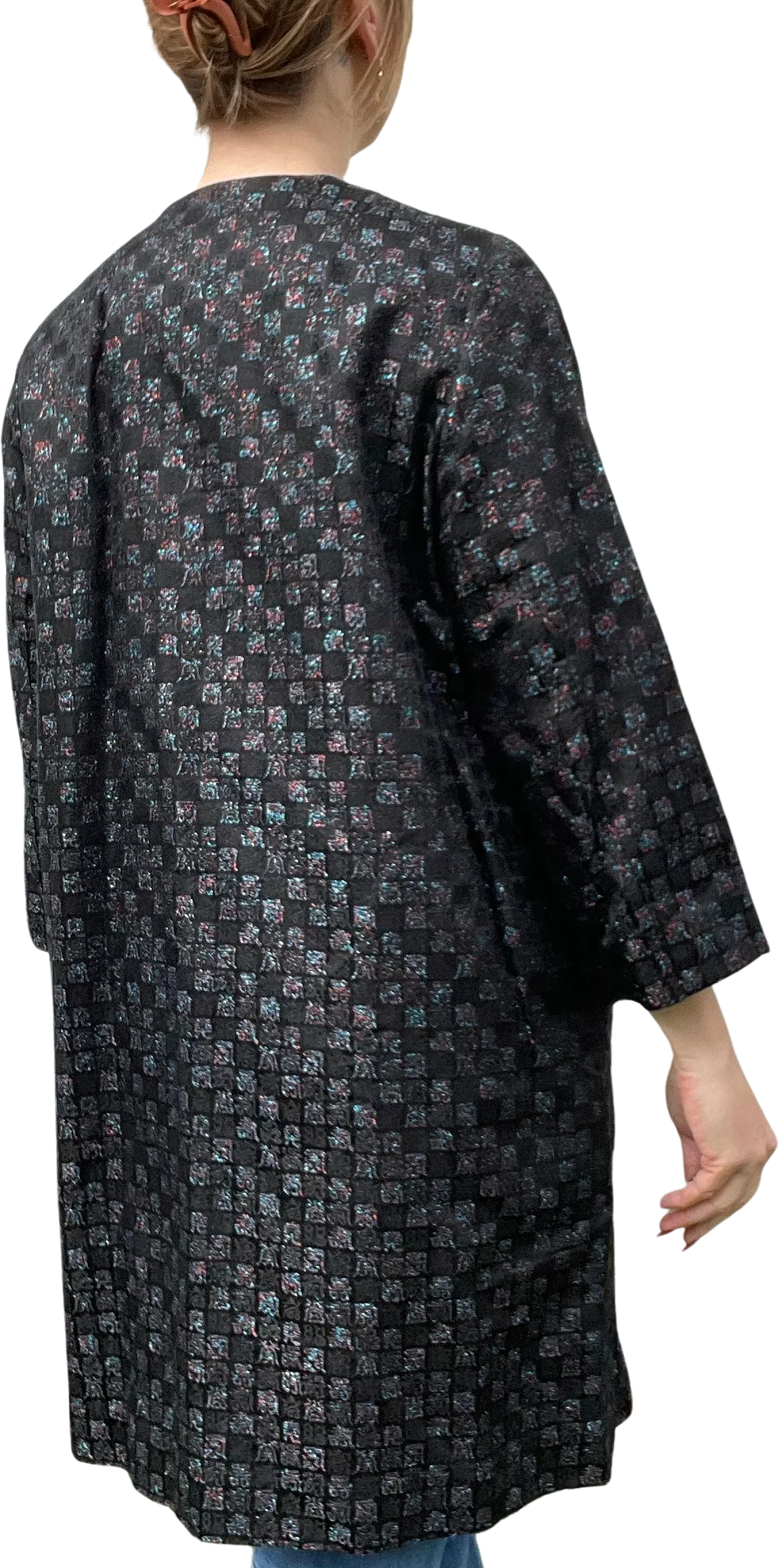 Vintage Sparkling Button Down Jacket - Image 2