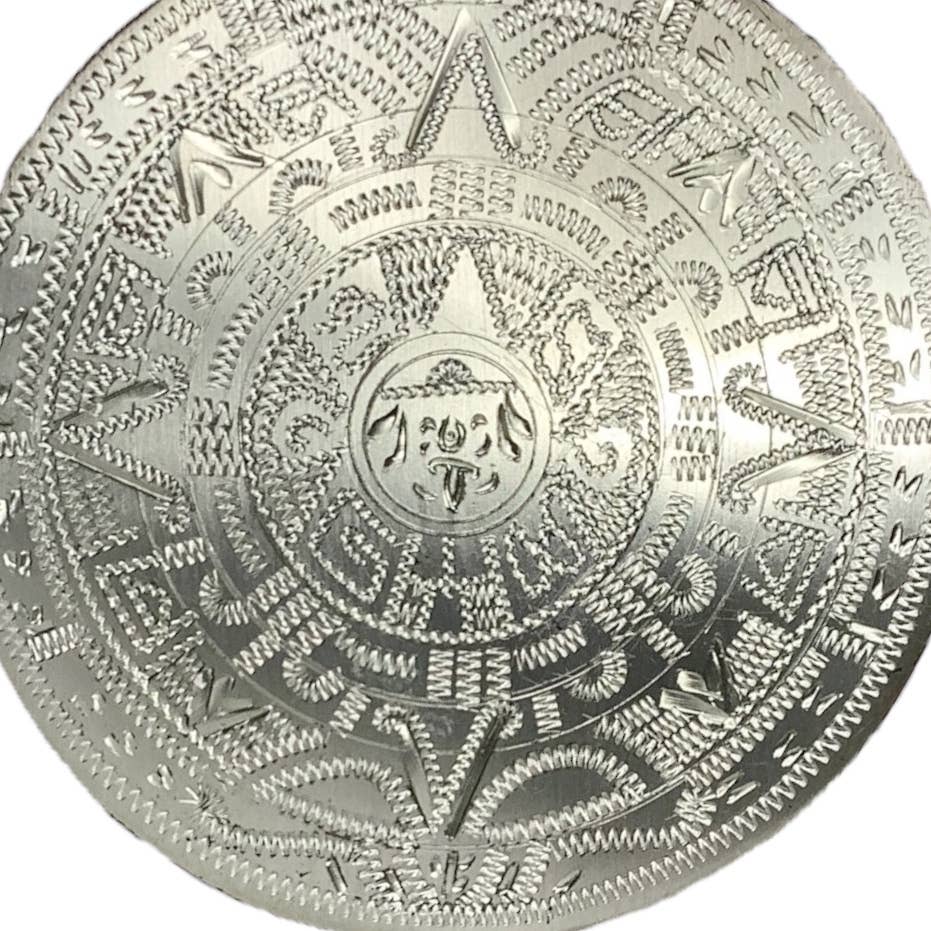 Vintage Sterling Silver Compact Blush Mexico Stamp 925 10mm Engraved Susan 2. 5" - Image 5