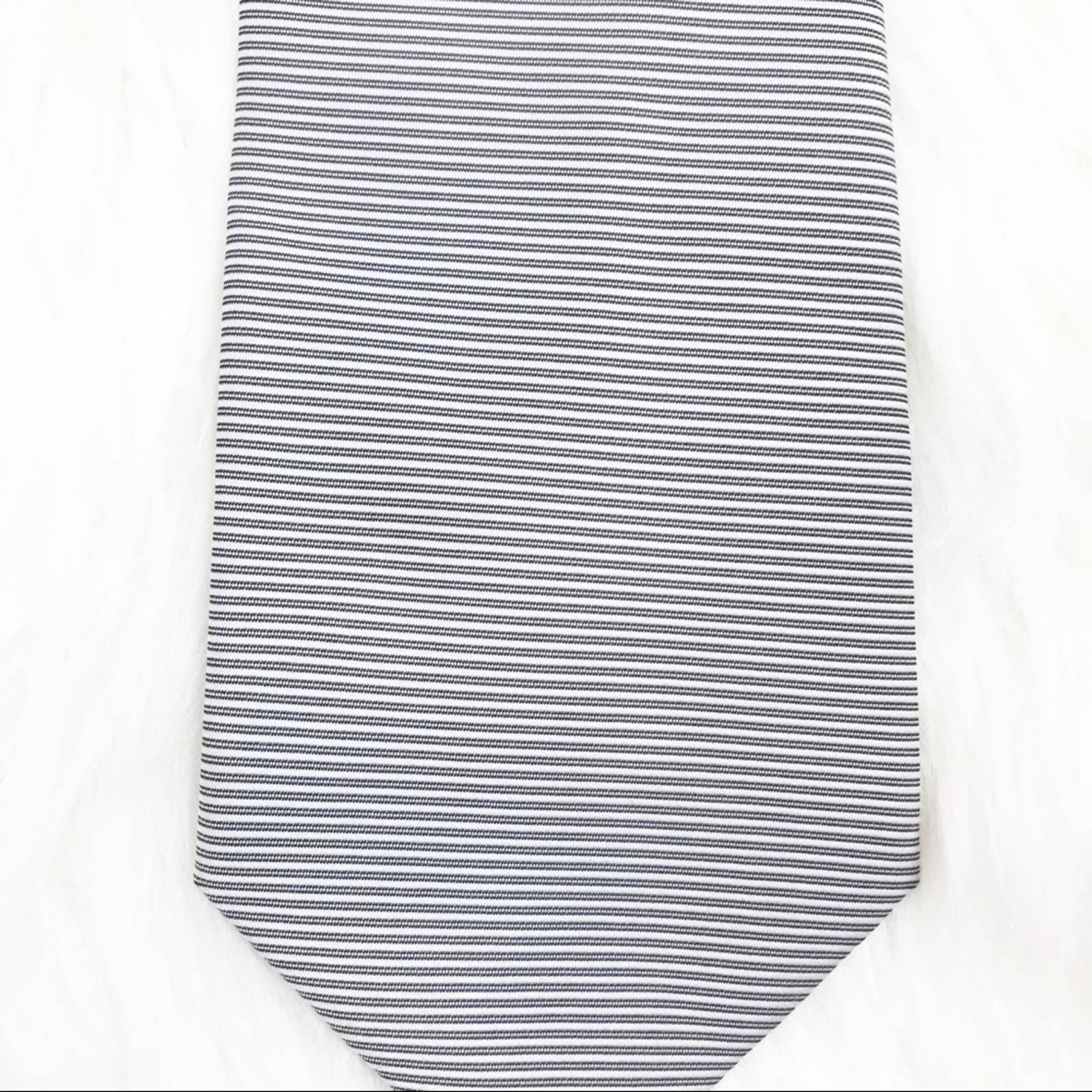 Vintage Striped Black White Tie by James B Fairchild - Image 2