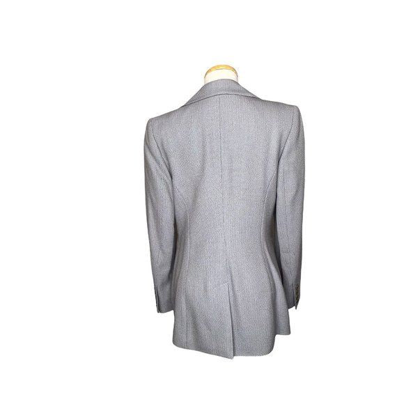 Vintage Studio 121 Tweed Womens Blazer Gray Wool Blend Lightweight Sz4 by Nordstrom - Image 2