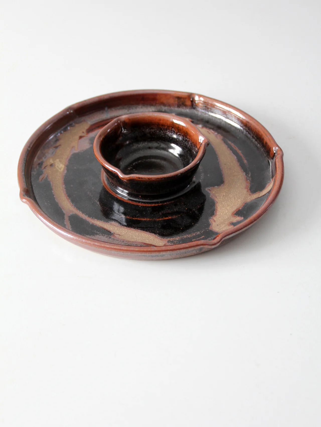 Vintage Studio Pottery Platter - Image 5