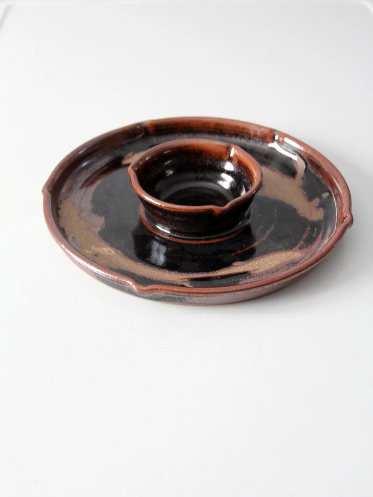 Vintage Studio Pottery Platter - Image 6