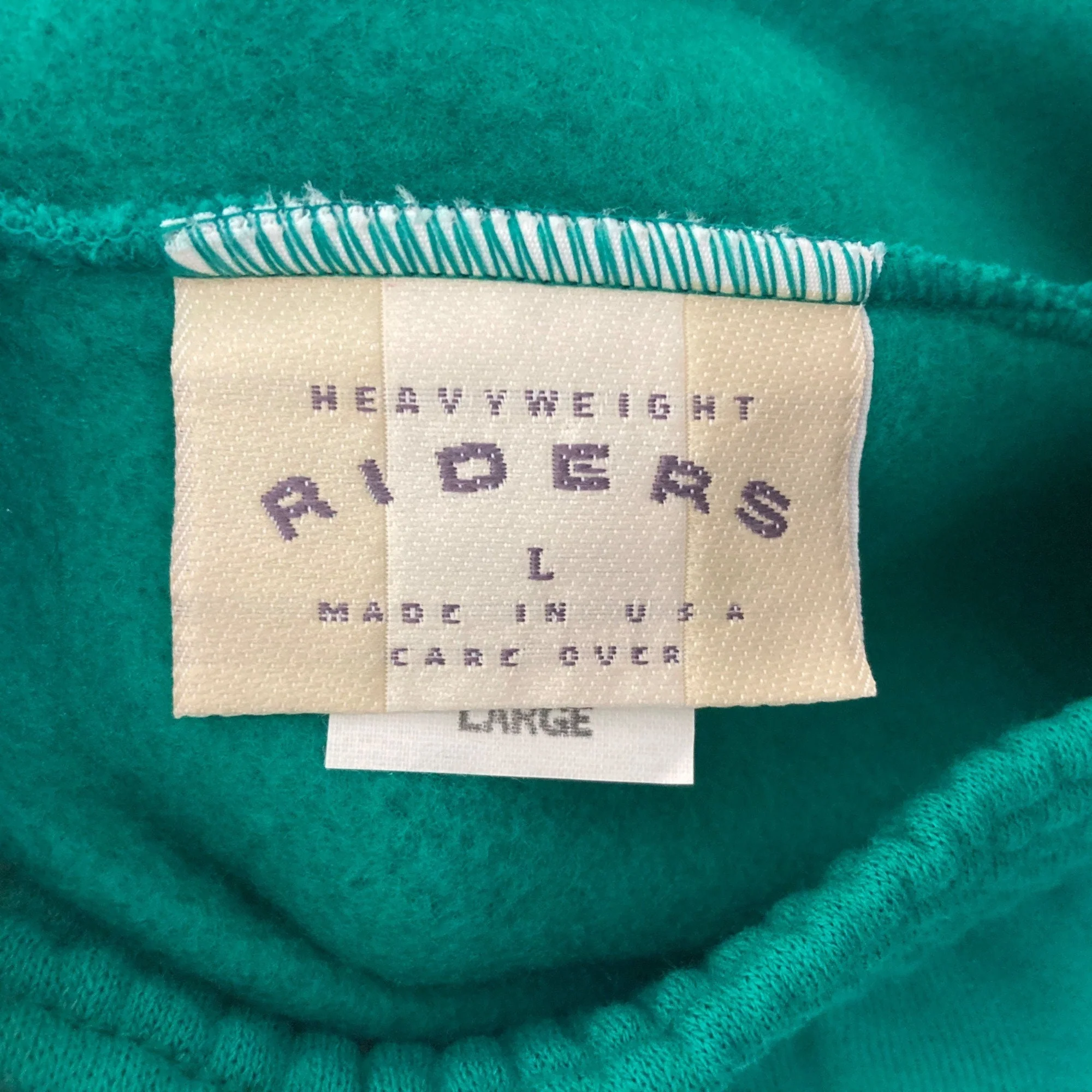 Vintage Sweatpants Womens Large Emerald Green Heavyweight Nwt by Riders - Image 3