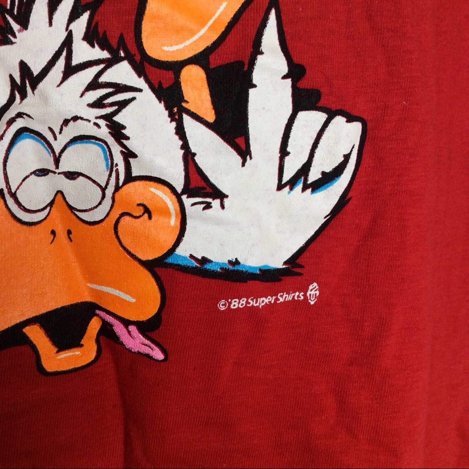 Vintage Tank 80s J Bates Super Shirts Drunk Duck Beer Bar When Graphic Tee Usa - Image 6