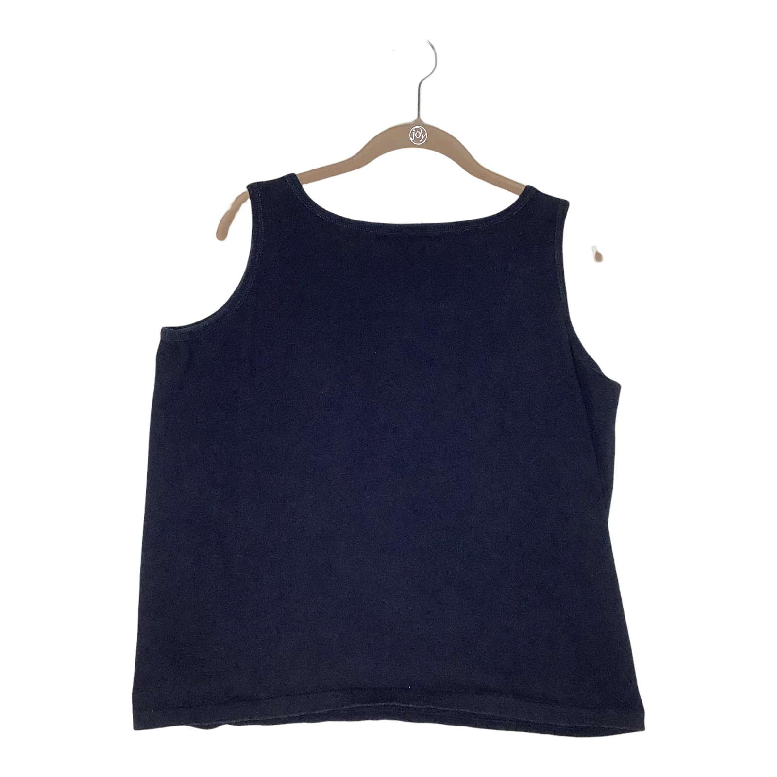 Vintage Tank Top 90s Large Black White Jackson Volleyball Graphic Boxy Anvil Usa by Anvil - Image 2