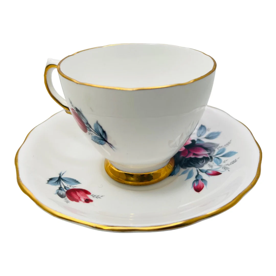 Vintage Teacup and Saucer 7987 Vintage by Colclough - Image 3