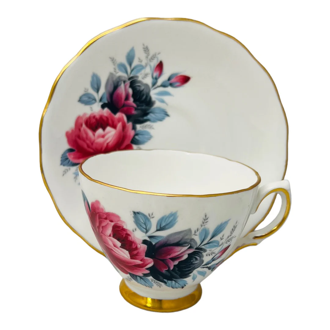Vintage Teacup and Saucer 7987 Vintage by Colclough - Image 9