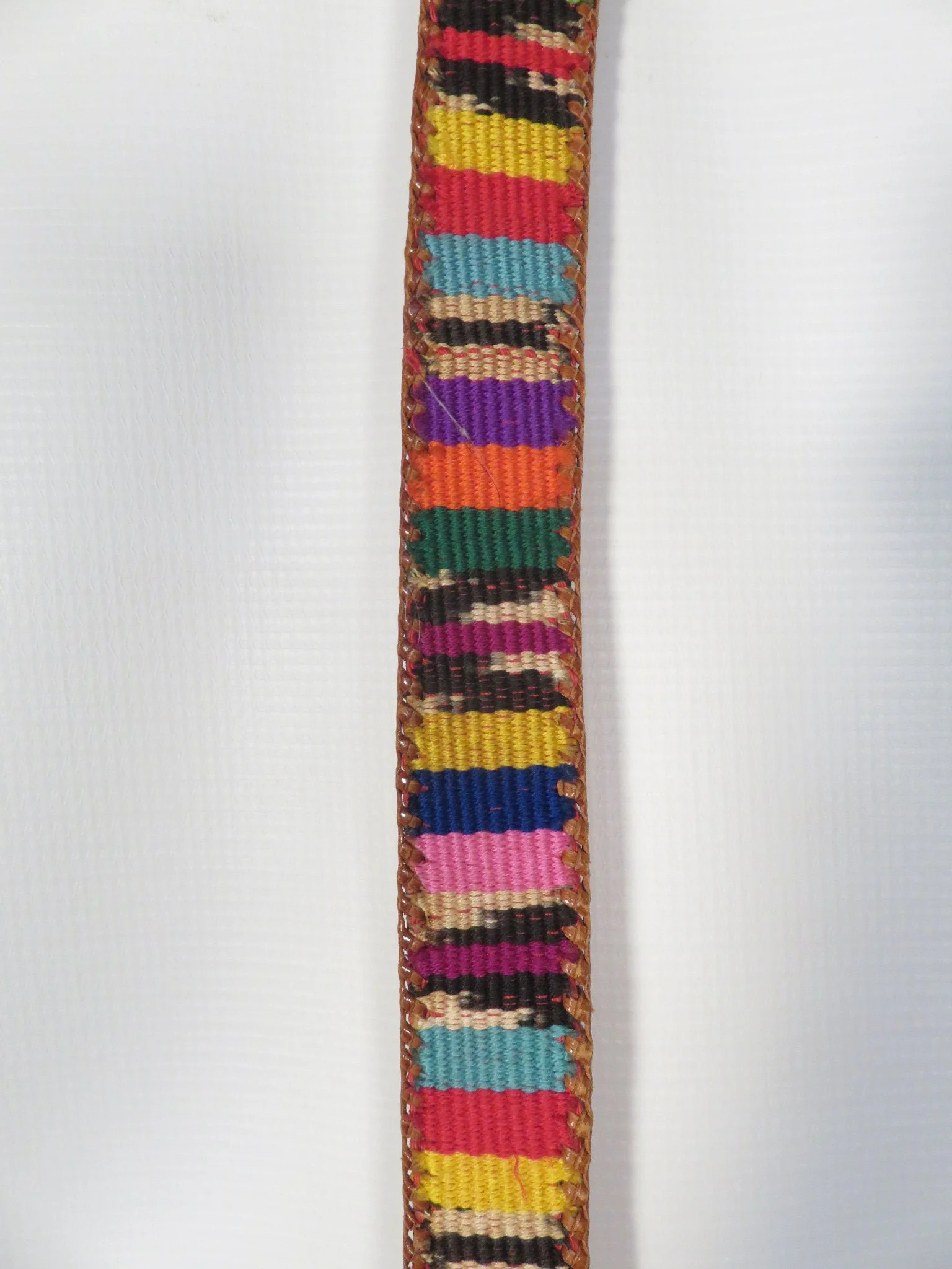 Vintage Tooled Leather Made In Guatemala Belt Size 32 - Image 4