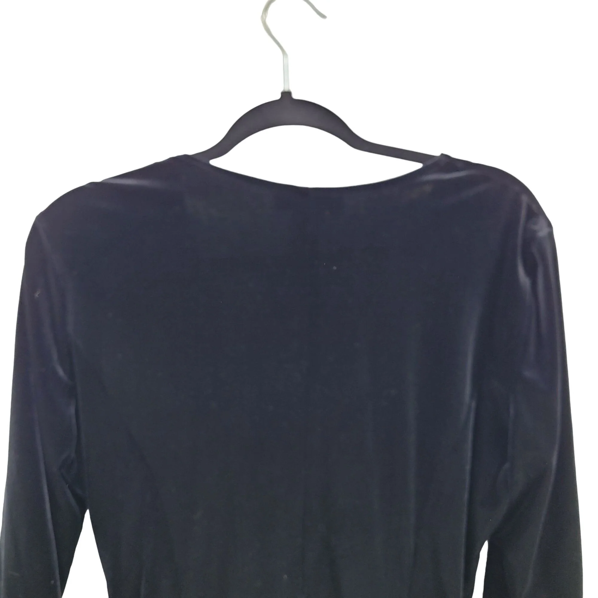 Vintage Top Velour Wrap Bell Feather Fringe by Jackie Jon New York - Image 7