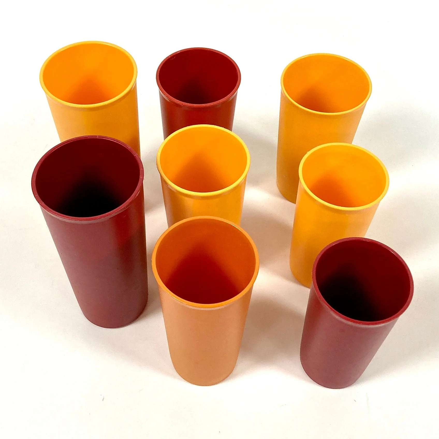 Vintage Tupperware Drinking Cups Kitschy Kitchen Cups Drinking Tumbler Glasses by Tupperware - Image 4