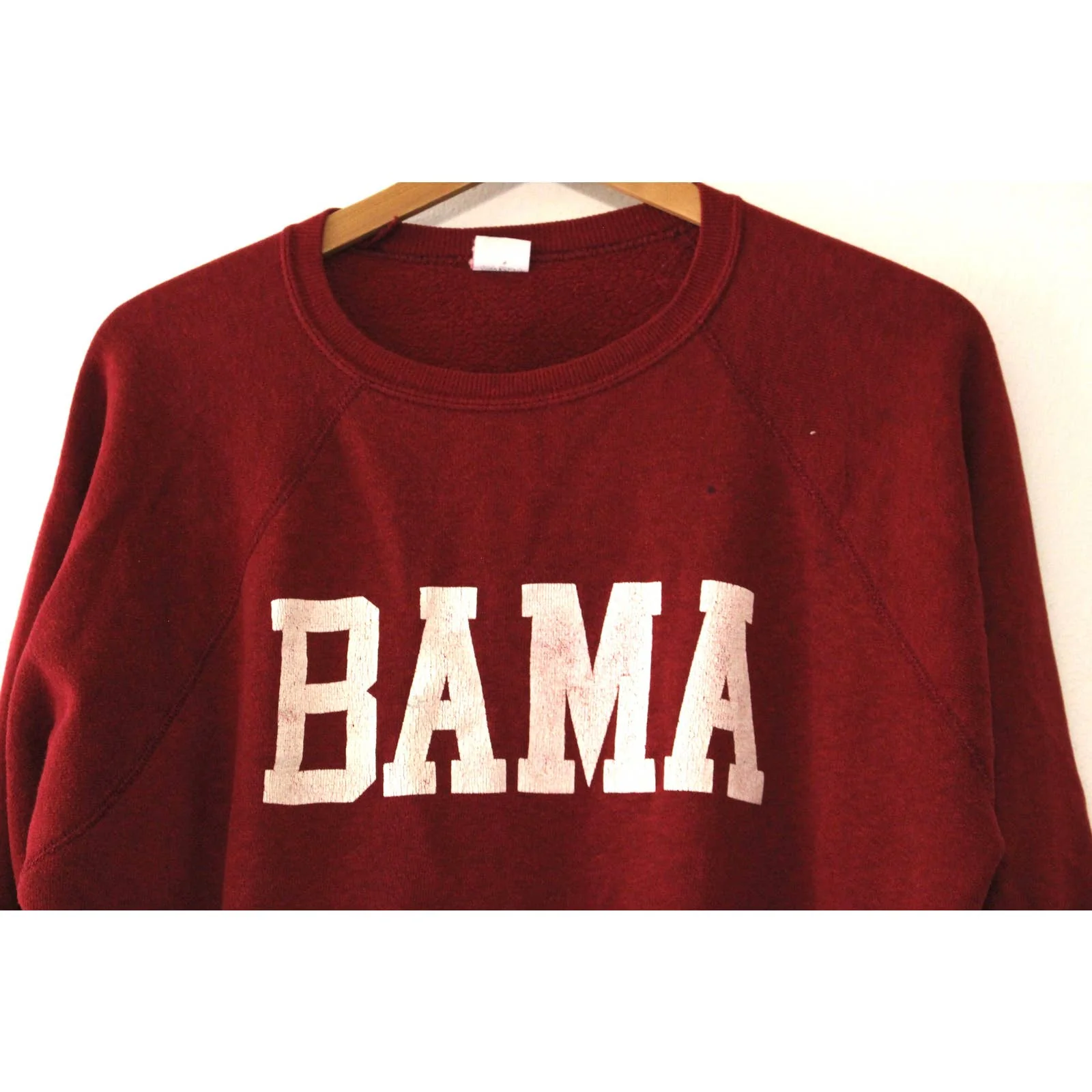 Vintage University of Alabama Crimson Roll Tide Sweatshirt Large by Artex - Image 3