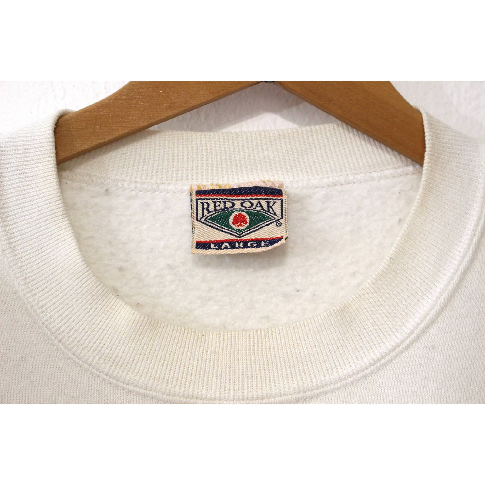Vintage University of Arkansas Razorbacks Football Sweatshirt Large by Red Oak - Image 4